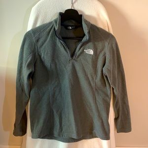 THE NORTH FACE Grey Half Zip Top